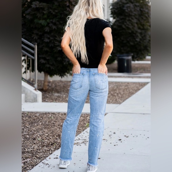 KanCan High Rise Slim Straight Jeans, 15/31 - Picture 12 of 12